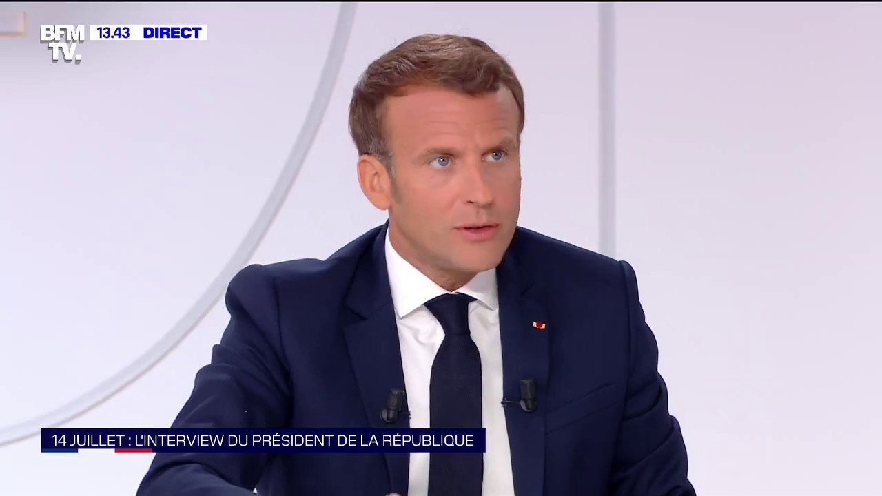 Emmanuel Macron souhaite rendre le port du masque obligatoire dans tous les lieux publics clos à partir du 1er août