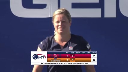 Kim Clijsters décroche sa première victoire depuis son retour