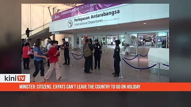 Minister- Citizens, expats can't leave the country to go on holiday