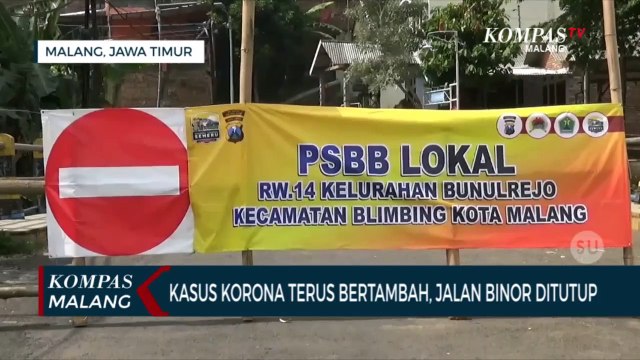 Kasus Klaster Keluarga Belum Turun, Kelurahan di Malang Terapkan Lockdown Lokal