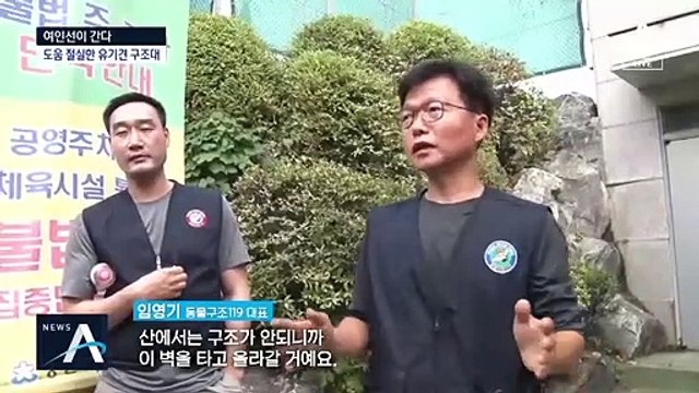 [여인선이 간다]유기동물 1박 2일 구조작전