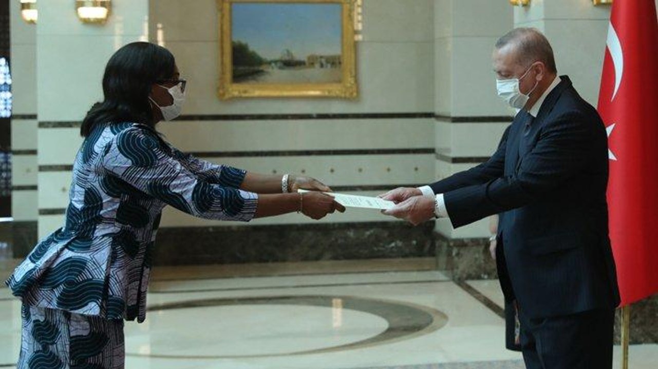 Fildişi Sahili Büyükelçisi’nden Erdoğan’a güven mektubu