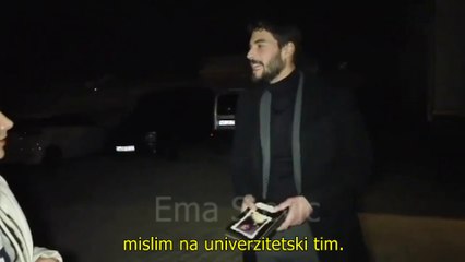Akin Akinozu - Miran sa fanovima - intervju sa prevodom - Hercai