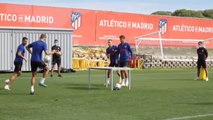 El Atlético vuelve al trabajo tras dos días de descanso