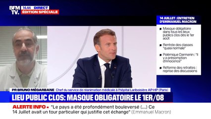 Скачать видео: Masque obligatoire dans les lieux publics clos: le Pr Bruno Mégarbane salue 