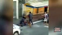 Son Dakika Haberleri- Brezilya’da polis şiddeti kamerada
