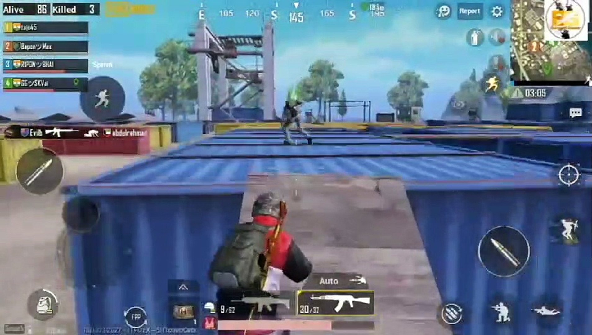 ⁣pubg 9 killed with chicken dinner __ pubg mobile game play