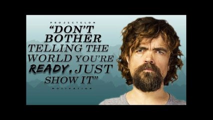 'Don't Bother Telling The World You're Ready, Just Show It' - Study Motivation