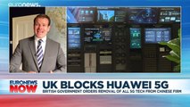 Britain's decision to ban Chinese tech giant Huawei from 5G network 'disappointing and wrong'