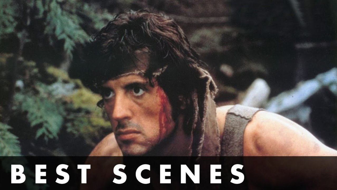 TOP SCENES FROM RAMBO- FIRST BLOOD - Starring Sylvester Stallone
