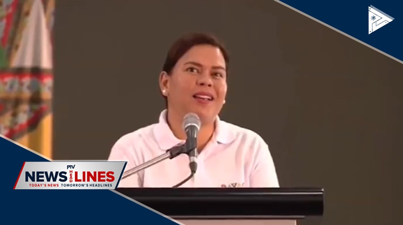 PRRD discourages Sara anew against running for president