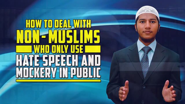 How to Deal with Non-Muslims who only use Hate Speech and Mockery in Public – Fariq Naik Live Q&A by Fariq Naik