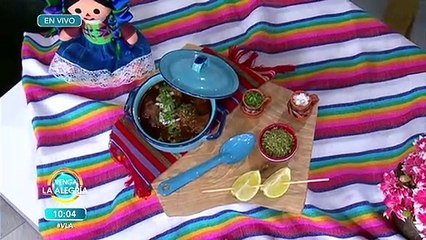 Birria de res para este martes. ¡El chef Mariano te da la receta! | Venga La Alegría