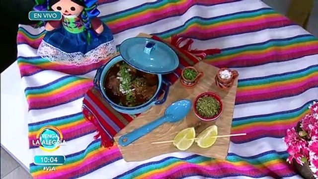 Birria de res para este martes. ¡El chef Mariano te da la receta! | Venga La Alegría