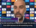 Guardiola demands apology after City's European ban overturned