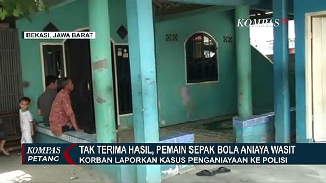 Heboh Wasit Bola Dipukuli Pemain Hingga Babak Belur, Nyaris Tak Sadarkan Diri