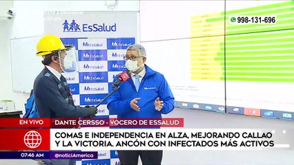 Primera Edición: Mapa de Calor reveló mejoras en casos de Covid-19 en el Callao y La Victoria