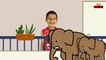 Hathi Raza Bahut Bade Poem || हाथी राजा बहुत बड़े || Hindi Nursery Rhyme 2020 || Cute Kid Singing