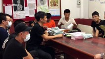 Sixteen Chinese workers caught trying to swim into Thailand to avoid Covid-19 ban