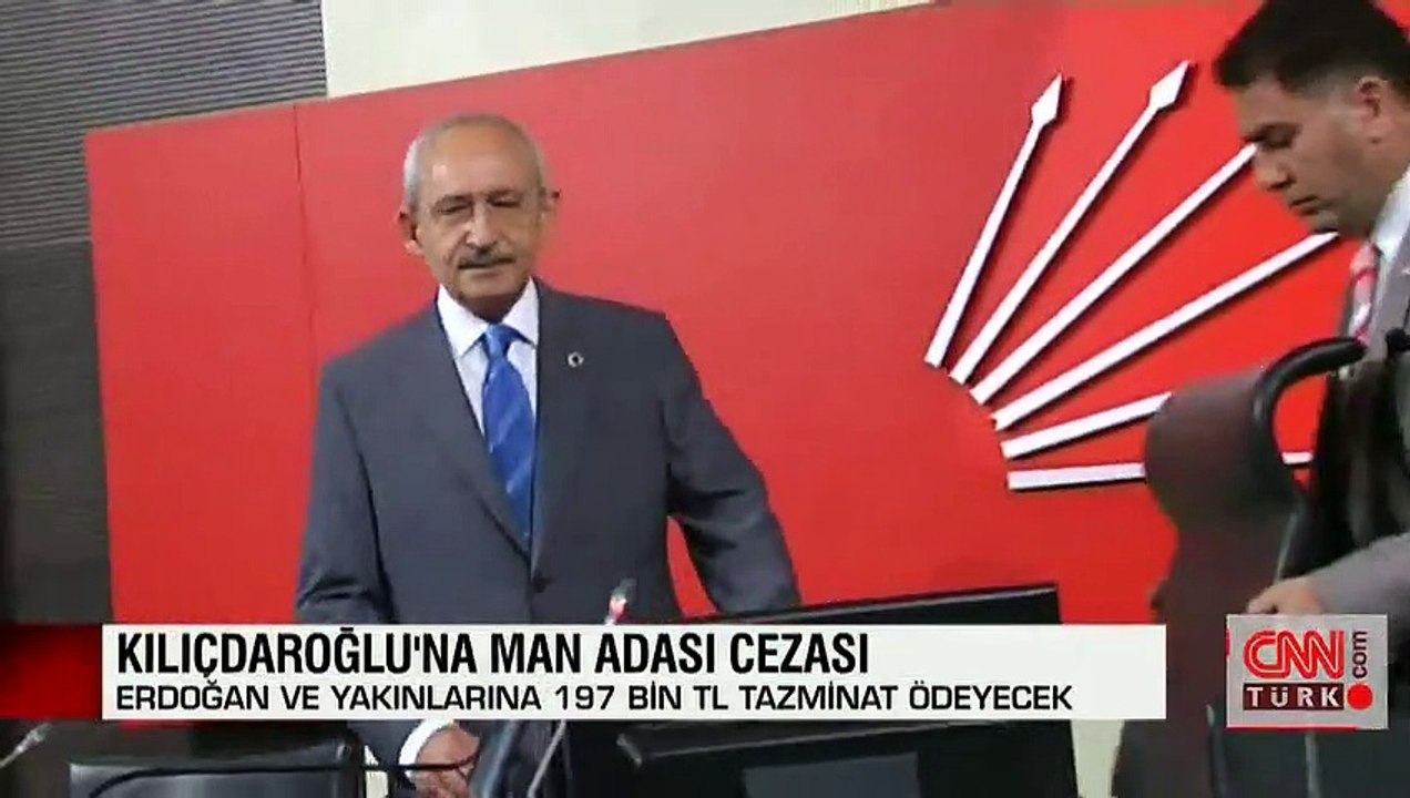 Son dakika... 'Man Adası' davasında Kılıçdaroğlu'nun 197 bin lira tazminat ödemesine hükmedildi | Video