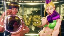 Street Fighter V - Menat vs Cammy PC Mod (Gameplay)