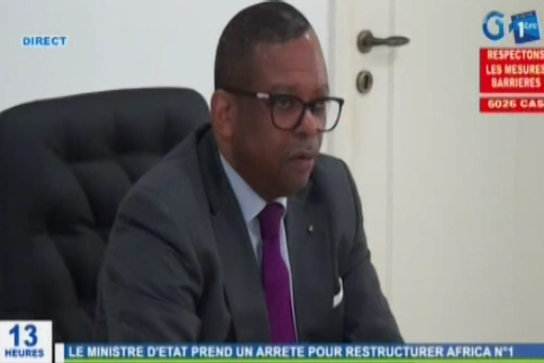 RTG/Réunion de mise en place de la commission technique interministérielle pour restructurer Africa N1