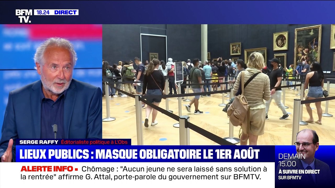 Story 8 : Masque obligatoire le 1er août dans les lieux publics - 14/07