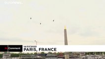 شیوع کرونا؛ تقدیر ویژه از کادر درمان در روز ملی فرانسه