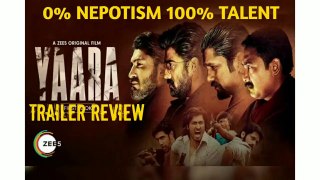 Yaara trailer review/yaara trailer brackdown Vidyut Jamwal