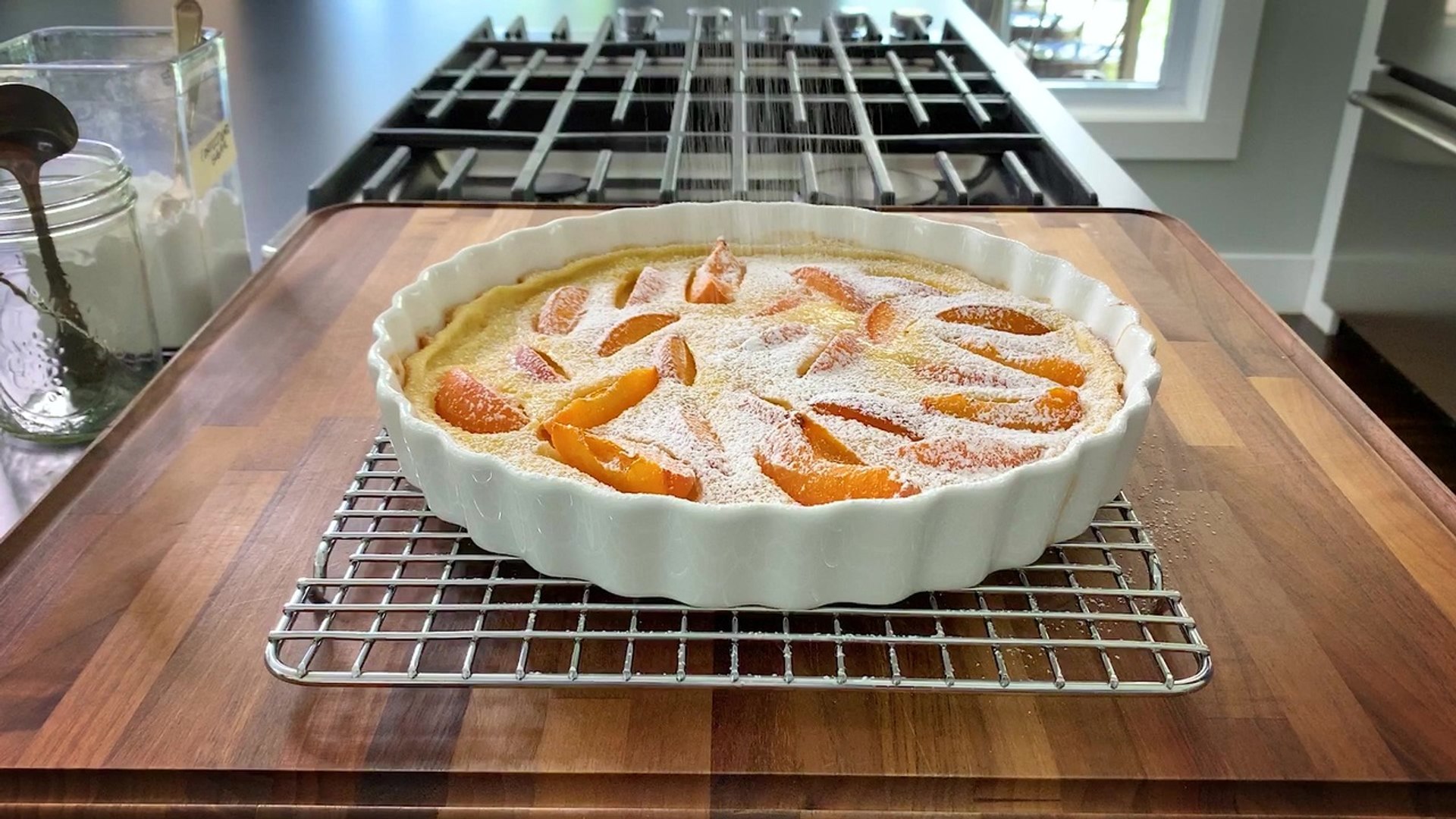 How To Make Lemony Apricot Clafoutis Video Dailymotion