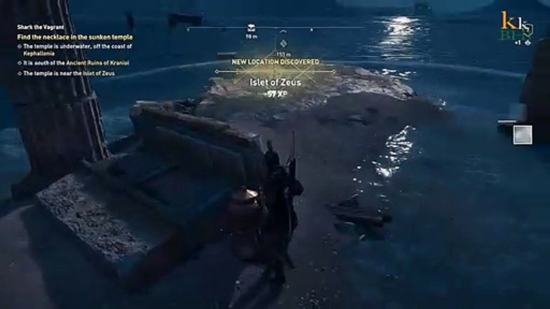 ⁣Assassins Creed Odyssey gameplay part shark the vagrant