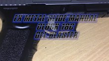 FX METAL SLIDE MANUAL GLOCK 18C