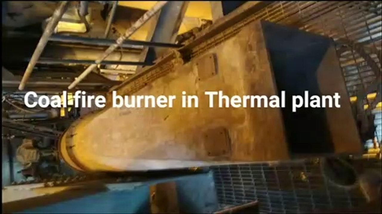 Coal firing burner in thermal power plant
