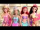 Mermaid Barbie Color Magic Glam Pool Party Princess Ariel Color Changers Fairytale Float Muñeca