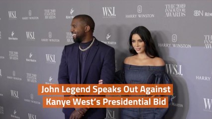 John Legend Calls Out Kanye