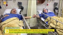 ¡Julio Preciado celebró su recuperación de trasplante de riñón y hubo hasta pastel! | Ventaneando