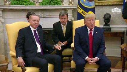 Turquía dice que Erdogan y Trump han acordado mantener "coordinación" para estabilizar Libia