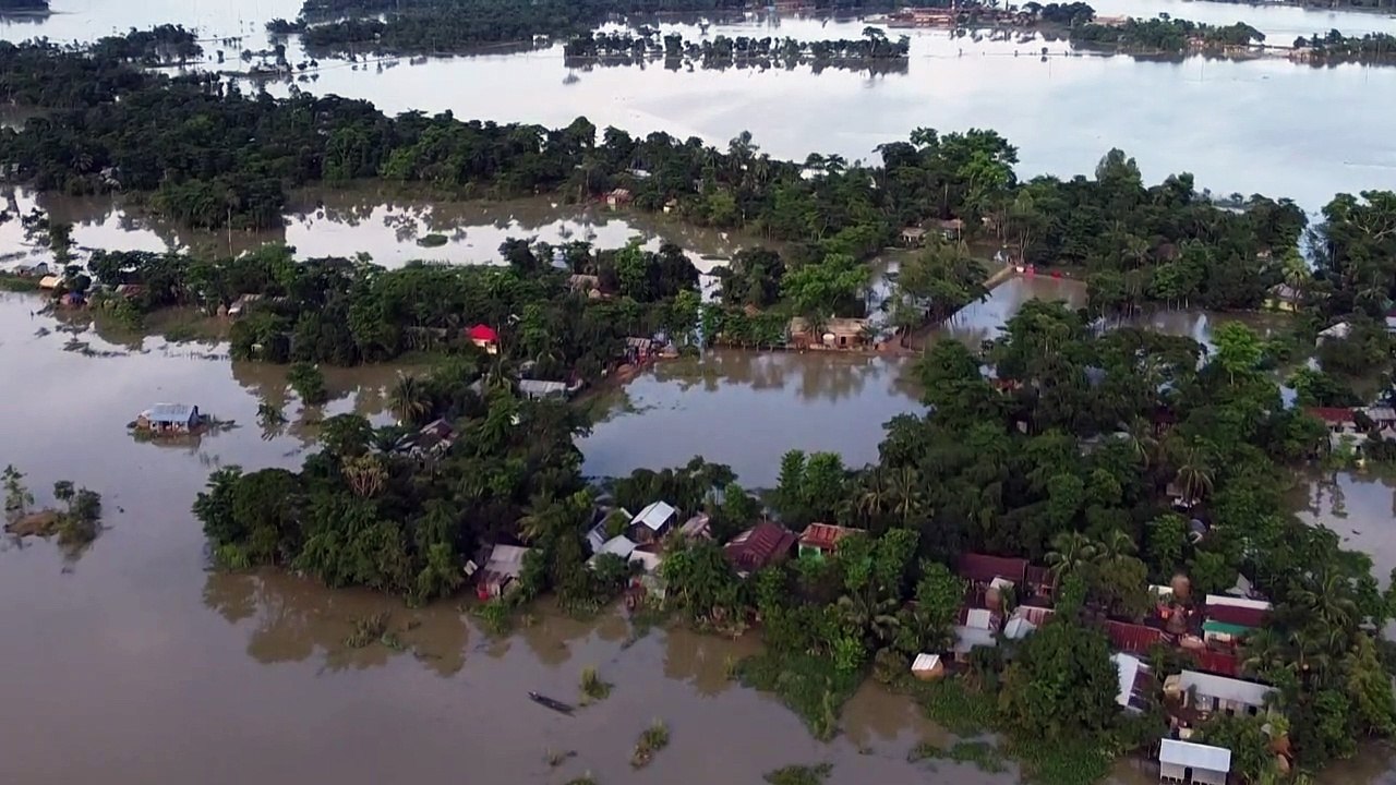 Mousson: un tiers du Bangladesh sous l'eau d'inondations