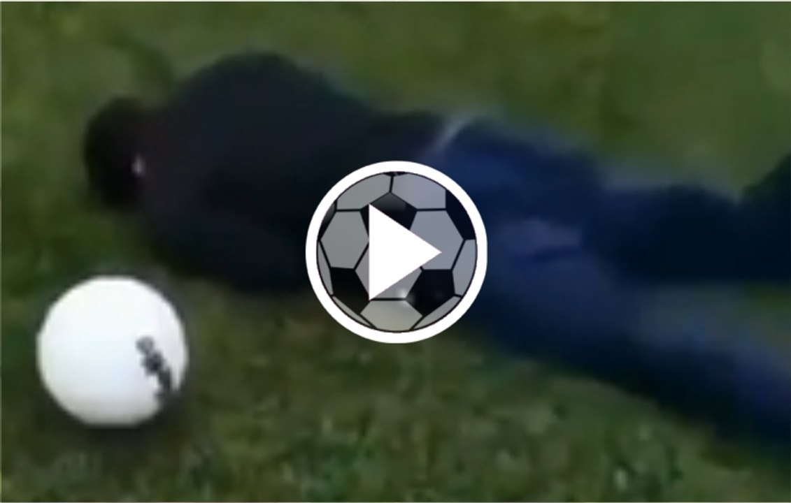 Cuando te quieres hacer el Cristiano Ronaldo y terminas en el piso