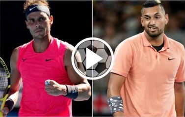 Kyrgios humillando a Nadal ¡Y una sonrisa fuera de lugar!
