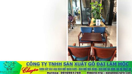 Các loại mẫu bàn ghế gỗ