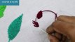 10 Types Of Leaves Hand Embroidery Designs For Beginners (2) | عمل ورد بالخيط والابره الجزء الثانى