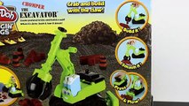 Play-Doh Diggin' Rigs Chomper the Excavator meets Cars Mater The Tormentor & Roley Bob the Builder
