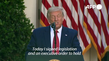Trump ends Hong Kong trade preferences, backs banking sanctions