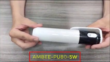 HƯỚNG DẪN SỬ DỤNG ĐÈN TIA CỰC TÍM CẦM TAY AMBEE-PU80-5W