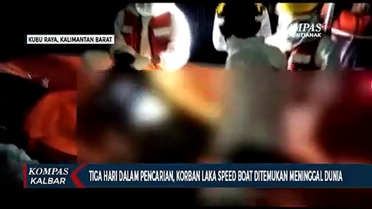 Korban Kecelakaan Speed Boat Ditemukan Meninggal Dunia