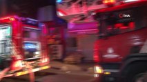 Bağcılar'da gece vakti çok sayıda işyerinde yangın çıktı
