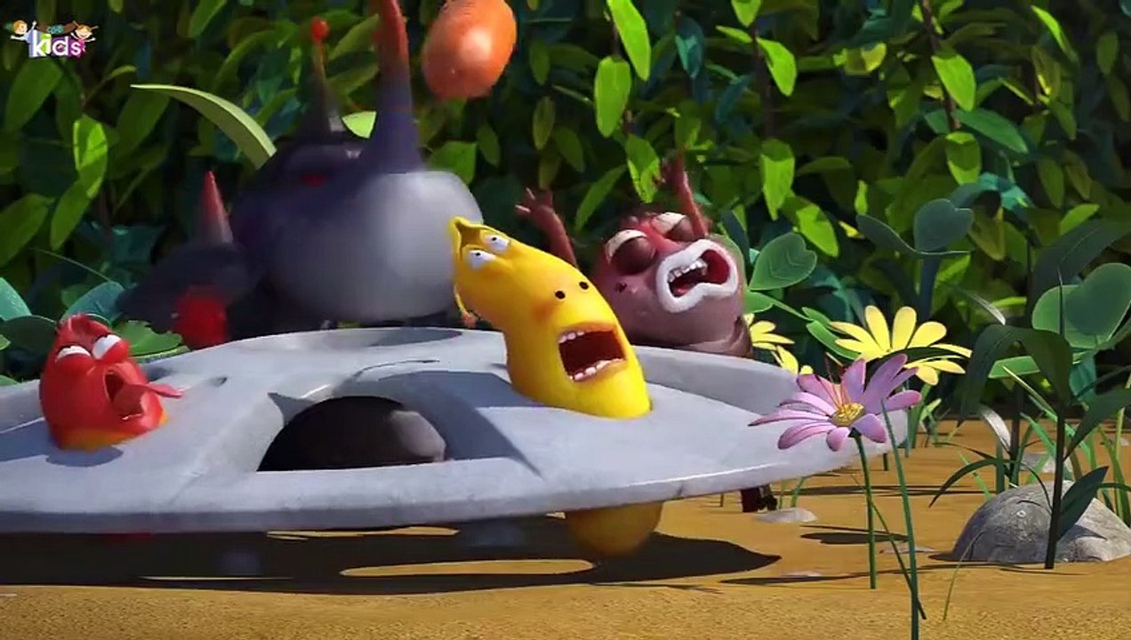 Watch the kids cartoon video of mike and his friends struck in the wheel plate