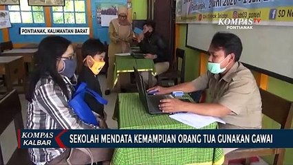 Belajar di Rumah, Sekolah Petakan Kemampuan Orang Tua Siswa Gunakan Gadget