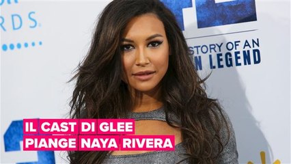 Il cast di Glee piange Naya Rivera